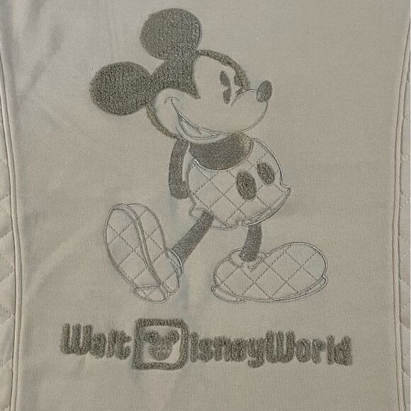 Disney Mickey Mouse Cream Sweatshirt XL NWT - Picture 7 of 14